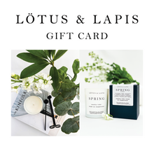 Load image into Gallery viewer, Lotus &amp; Lapis Gift Card
