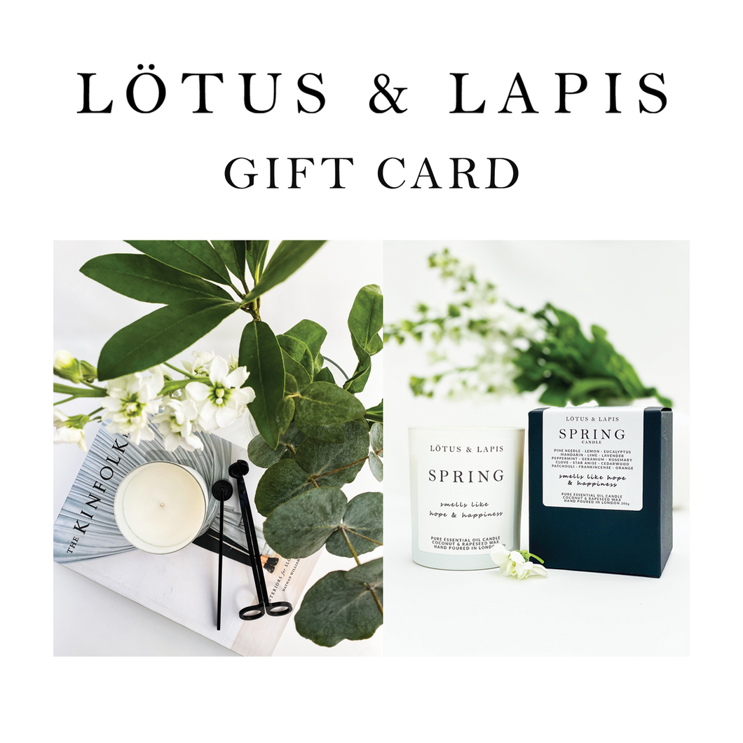 Lotus & Lapis Gift Card